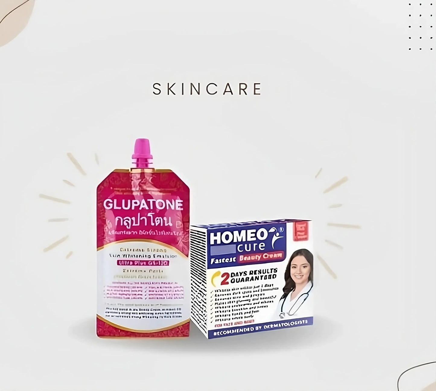 Glupatone Emulsion with Homeo Cure Cream