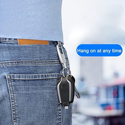 Mini Keychain Power Bank: Fast Charging Emergency Charger