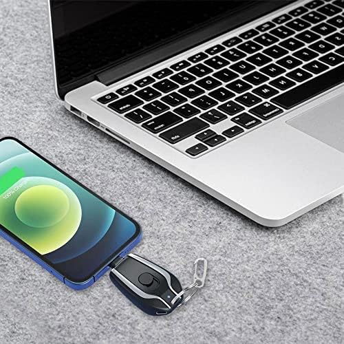 Mini Keychain Power Bank: Fast Charging Emergency Charger